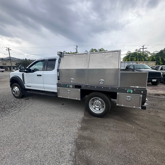 Welding/Service Truck Build with Custom Aluminum Deck and Under Body Boxes